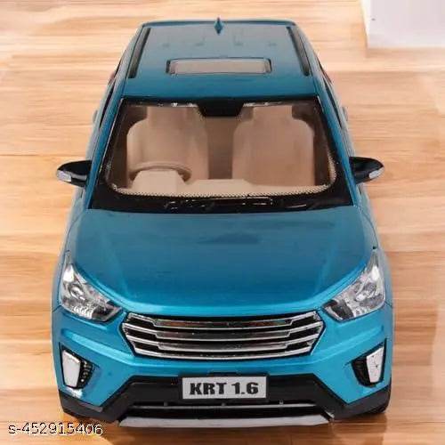 SARASI KRT Pull Back Car For Kids, Pull Back Action, Excellent Body Graphics, Non Toxic Material [Pack Of: 1, Blue] - NARIX INDIA 