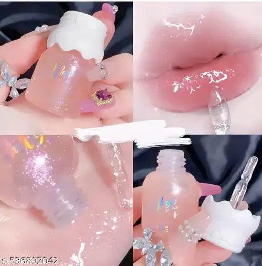 2Pc Lightweight Lip Gloss With High Shine Glossy Finish For Girls and Women (Pack of 2) - NARIX INDIA 