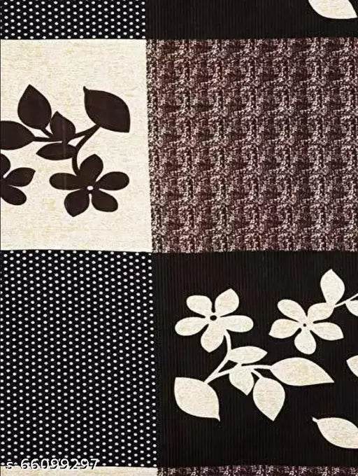 FABRIC FOUNDATION 145 TC 3D Printed PolyCotton 1 SingleBed Bedsheet with 1 Pillow Covers (Size - 60x90 Inches) - NARIX INDIA 