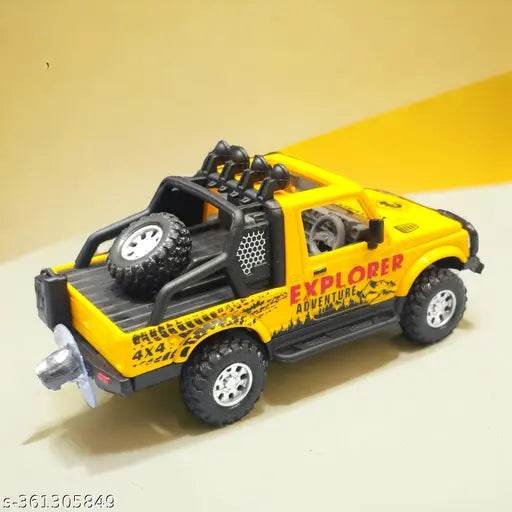 New Explorer Adventure Car For Kids, Pull Back Toys Action, Durable Quality (Multicolor, Pack of: 1) - NARIX INDIA 