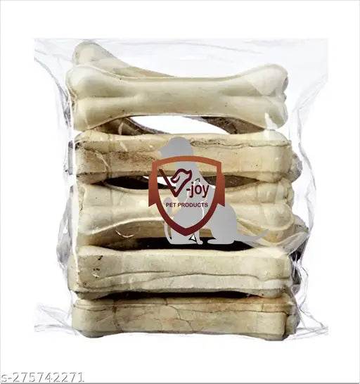 Bone for Dogs Chew Rawhide | Pet Food Supplier Press Bone Calcium Treat Healthy & Twisted Chicken Dog Chew (250 gm) - NARIX INDIA 
