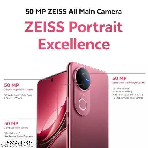 Vivo V50 5G 8GB Ram 256GB Rose Red - NARIX INDIA 