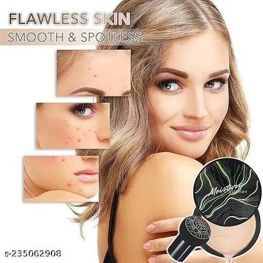 sunisa WATERPROOF and SWEAT RESISTANT Mushroom Head Make up Air Cushion Moisturizing Foundation (beige, 20 g) - NARIX INDIA 
