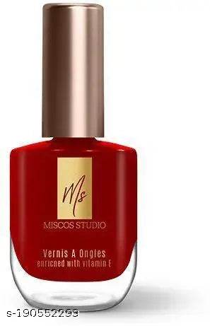 Turkey Red,Vernis A Ongles Glossy Nail Polish - NARIX INDIA 