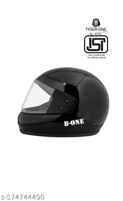 TIGER ONE FULL FACE HELMET with Strap for Men & Women Bike & Scooty Riding Motorbike Helmet - NARIX INDIA 