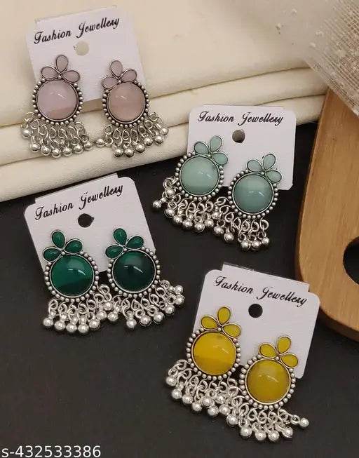 EARRING COMBO set of 4 - NARIX INDIA 