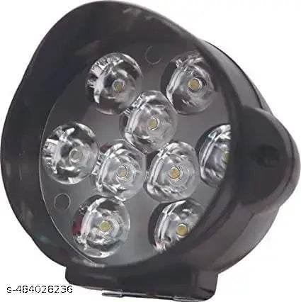 RG MODIFICATION 9 LED SSLG Fog Light High Beam Focus Light for All Cars and Bikes (Fog Light Pair with Normal Switch) Essential Motorcycle Lamps - NARIX INDIA 
