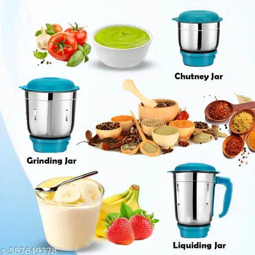 Top 3 jar Mixer grinder/Mixer Grinder/Blender/Food processor/Kitchen appliance - NARIX INDIA 