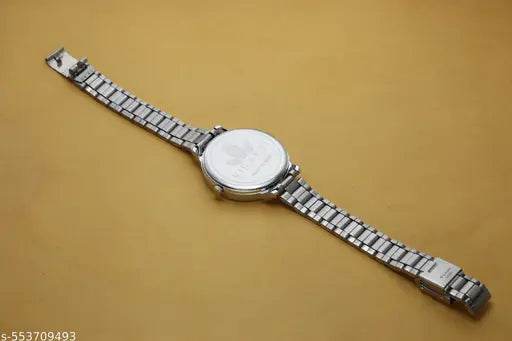 High Quality Embossed Solid Designer Round Dial Attractive Professional Metal Chain Belt Analog Watch for Women Watch for Girls. - NARIX INDIA 