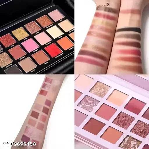 Makeup Kit Combo Of Multicolor 2 Eyeshadow with Different Shades Pack of 2 . - NARIX INDIA 