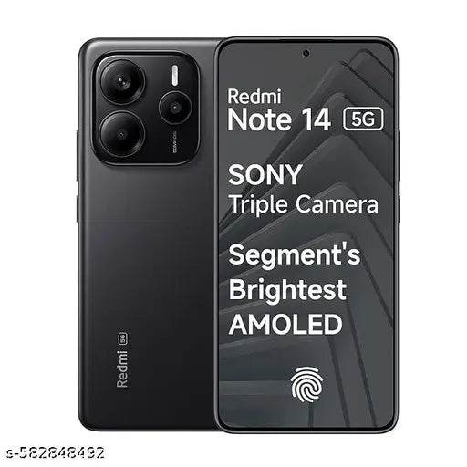 Redmi Note 14 5G 8Gb Ram 256 GBTitan Black - NARIX INDIA 