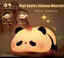 SKYNZE Panda Night Light for Kids,Cute Touch LED Desk Lamp,Silicone Nursery Light for Baby/Toddler Room,Rechargeable Bedside Lamp for Breastfeeding,Nightlights for Childreen/Boy/Grils Funny Gift ( SLEEPING LAZY PANDA ) - NARIX INDIA 