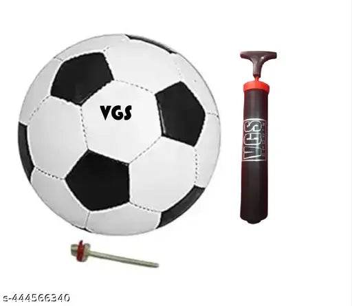 VGS football black 3 no with pump - NARIX INDIA 