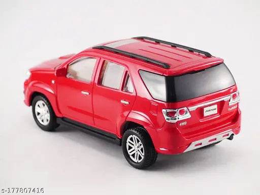Fortuner Toy Car Pull Back Car, 1 Pull Back Car, Assorted Colour - NARIX INDIA 