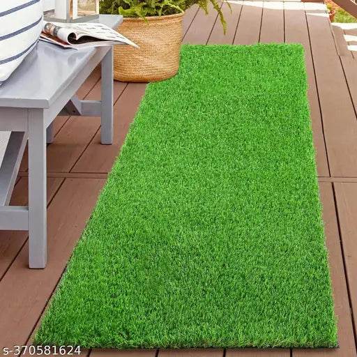 2 X 6 FEET…..Artificial Grass, AH DECOR Artificial Grass, 25MM High Artificial Grass Mat Carpet for Balcony, Garden, Natural Fresh Looking Green Grass 2 X 6 FEET Artificial Grass Carpet, Natural Green) - NARIX INDIA 