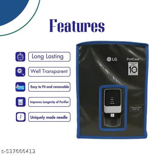 Ro Water Purifier for only LG All Model Transparent Body Protection Cover - NARIX INDIA 