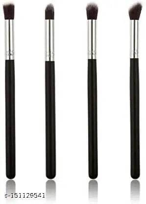 4 Pc Makeup Brush Set 4 in 1 Brush For Professional Eye brushes set eye shadow Foundation Mascara Blending Pencil brush Make up tool Cosmetic Brush - NARIX INDIA 