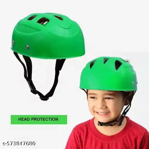 RRKK SKATING AND CYCLING SET. Skating Protection Kit - Head + Elbow + Knee + Hand Guard Skating Kit SIZE-6 TO 12 Year Old. {GREEN} - NARIX INDIA 