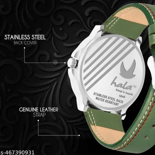 Stylish Watch | Minimalist | Premium | Genuine Leather Strap Analog Watch - NARIX INDIA 