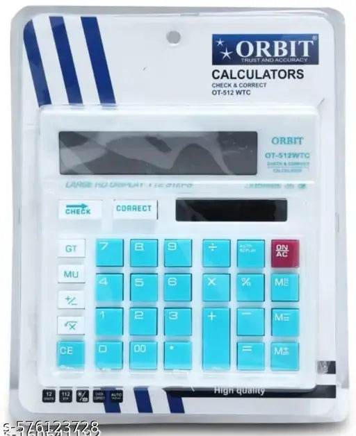 rbit OT 512 WTC Orange Basic Calculator pack of 1 - NARIX INDIA 