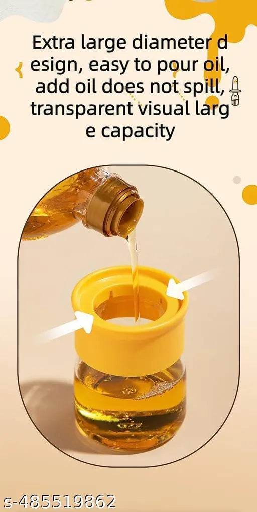 Oil Dispenser for Kitchen, 2 IN 1 Oil Dispenser Bottle with Silicone Basting Brush for Cooking Vinegar Sauce BBQ Grill Frying Baking,Air Fryer (pack of 1) - NARIX INDIA 