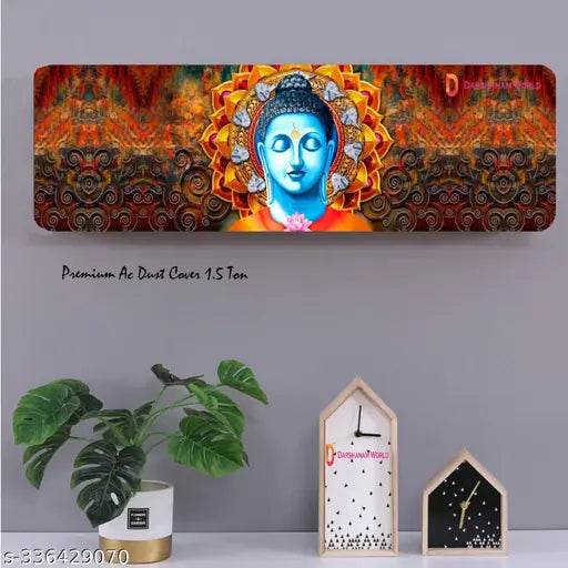 Dust Cover Folding Ac Cover for Spilt Ac | Designer Ac Cover - NARIX INDIA 